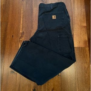 Carhartt men’s carpenter denim jeans relaxed 38x30 Preowned worn only a few time